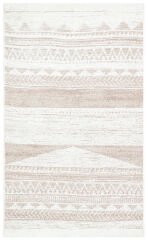 AR 06 NATURAL Yıkanabilir Çift Taraflı Modern Desenli Dokuma Kilim