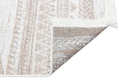 AR 06 NATURAL Yıkanabilir Çift Taraflı Modern Desenli Dokuma Kilim