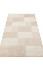 MNO 01 BEIGE Hav Toz Vermez Kaymaz Tabanlı Şık Kilim