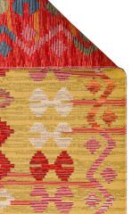 NMD 03 RED Yıkanabilir, Çift Taraflı Kullanıma Uygun Yumuşak Tuşeli Otantik Kilim