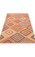 NMD 07 TERRA Yıkanabilir, Çift Taraflı Kullanıma Uygun Yumuşak Tuşeli Otantik Kilim